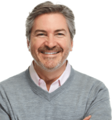 man smiling